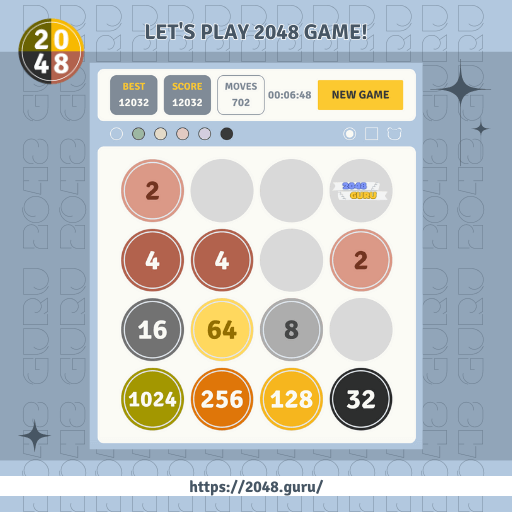 Play 2048 Game Online and Become the Top Guru | 2048 Guru